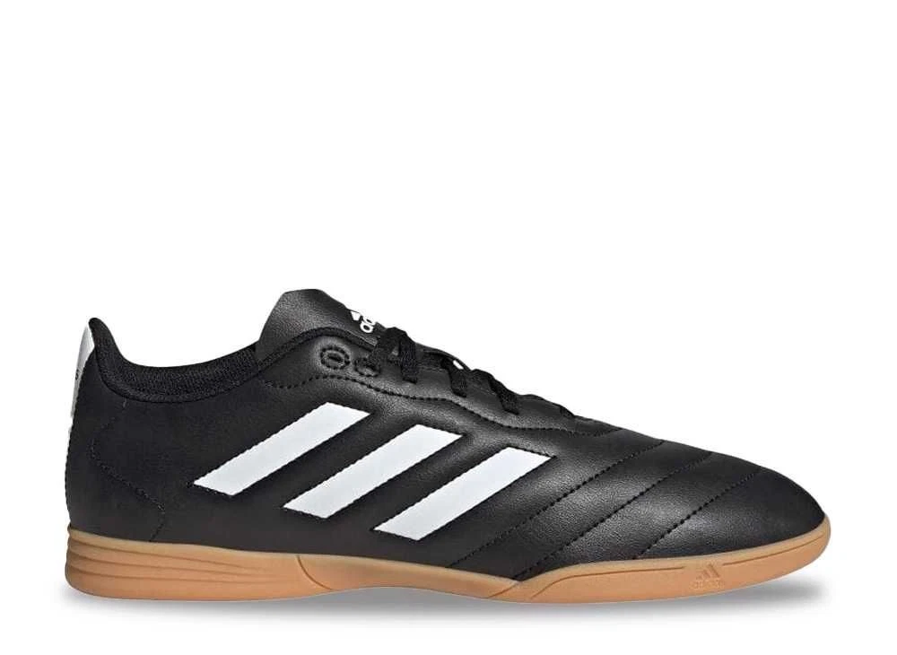 Scarpe Adidas Goletto 8 Indoor Core nere bianche mai usate