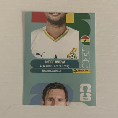 Panini FIFA World Cup 2026 Sticker Messi ARG17 misprint/ miscut / Error