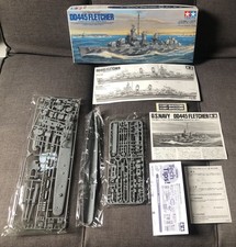 Tamiya Model Kit 78012 2400 1/350 USS Fletcher DD-445 - Open Box Sealed Parts