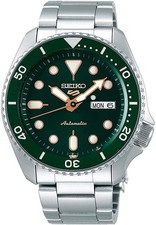 SEIKO 5 SPORTS SKX Sports Style Automatic Mechanical Watch, Limited Edition, Gre