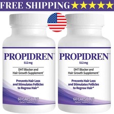 Propidren by HairGenics - DHT Blocker with Saw Palmetto To Prevent Hair Loss-2pc