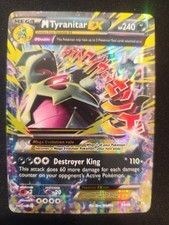 Carta Pokémon PSA MEGA TYRANITAR EX 43/98 SET ANTICHE ORIGINI ENG 2015 Bgs GX V