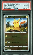 Pikachu #127 Prices | Pokemon Japanese Start Deck 100 | Pokemon Cards