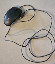 TESTED Logitech M100 Wired Optical USB Computer Mouse Black M-U0026 810-005640