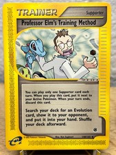 Expedition Base Set Professor Elm's Training Method 148/165 Uncommon Pokemon LP on eBay