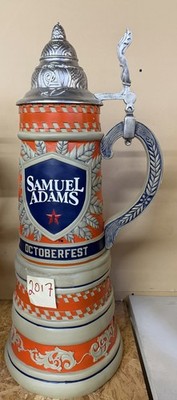 2017 Samuel Sam Adams Bierkrug BIG 3 Fuß Oktoberfest Resinin Promotion
