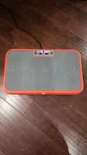 Powerfit Elite Vibration Plate Exercise Machine with Resistance Bands - Orange