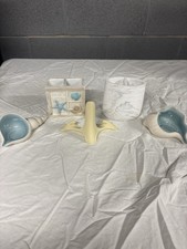 Ceramic Bathroom Seashell Toothbrush Holder Set