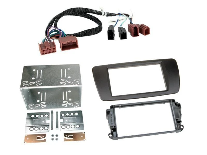 Kit Support Autoradio compatible avec Seat Ibiza 6J Noir Nit 2Din - Photo 1/1
