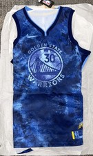 Nike Golden State Warriors Stephen Curry Select Jersey Blue FD4085-462 Sz XL New