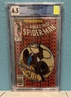 Amazing Spider-Man # 300 CGC 6.5 Newsstand First Venom (1988) Marvel White Pages