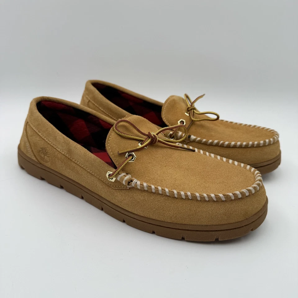 Timberland Mocasín Gamuza Mocasín Zapatillas Hombres EE. UU. 12 Buffalo Cuadros TB0A2Q7A54 Foto 3 de 4