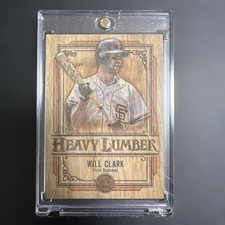 Will Clark 2025 Topps Update Magnet Insert Heavy Lumber Series 2 Card