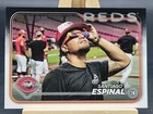 2024 Topps Update Series - Santiago Espinal #US307 Golden Mirror Image Variation
