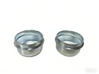 2 Pack Grease Cover Dust Cap Wheel Center Caps for Trailer Axle Hub Boat Camper