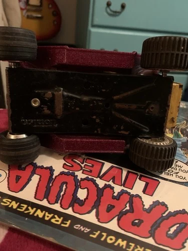 Vintage 1970's Tonka Hot Hauler Hot Rod Toy Pressed Steel T-Bucket Car