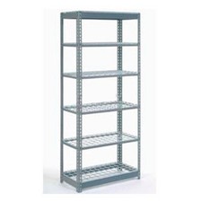 Global Industrial Heavy Duty Shelving 36"W x 18"D x 96"H With 6 Shelves Wire