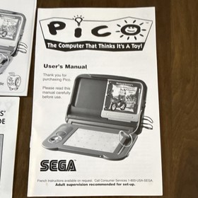 SEGA Pico System Manuals & Parents' Guides Lot - English - Original