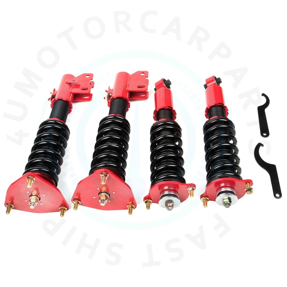 Coilovers Suspension Struts Shocks Kits For 1991-1999 Mitsubishi 3000GT 4WD - Image 2 of 4