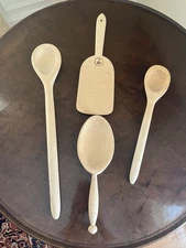 Colonial Williamsburg Maple Kitchen Utensils