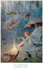 Margaret W. Tarrant, The Medici Society Ltd., London, King George V, Postcard