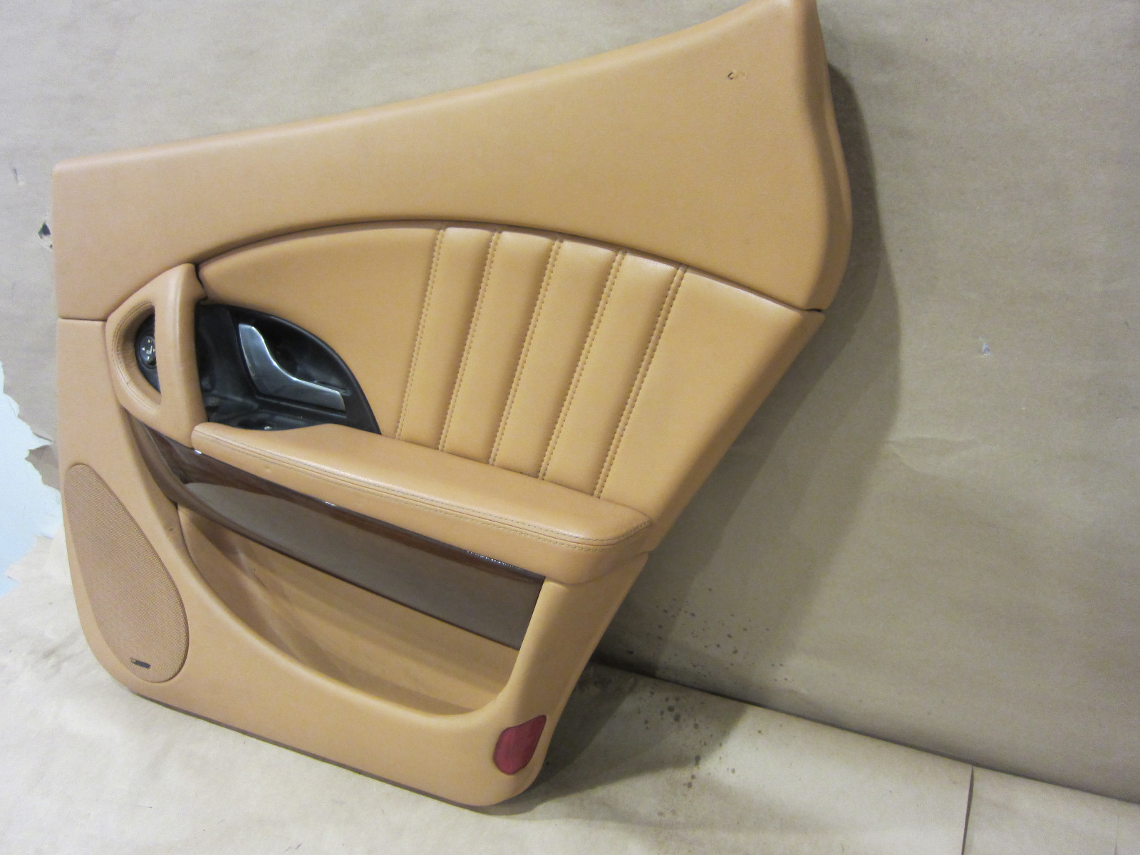 Maserati Quattroporte RH Rear Interior Door Panel. Tan Color - Part# 66939700