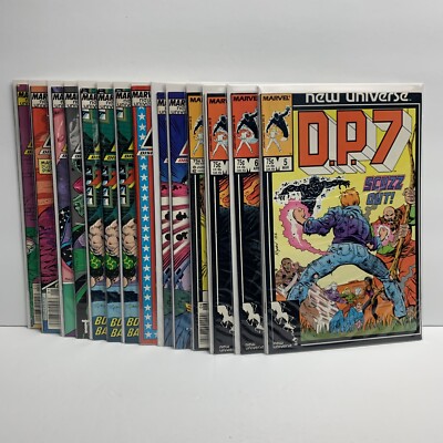 lot of 14 DP7 #5,6,8,19,22,23,24,25,27,28 Marvel Comics some newsstand & doubles