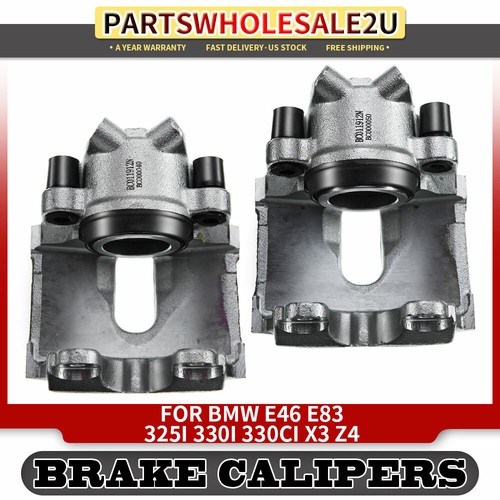 2x Disc Brake Caliper for BMW E46 E83 E85 E86 330i X3 z4 Front Side