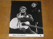 GLEN CAMPBELL - PROMO PRESS PHOTO - 10 x 8 INCHES (T5)