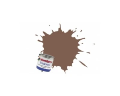 Enamel No 186 Brown - Matt (14 ml) AA6224 - humbrol modellismo