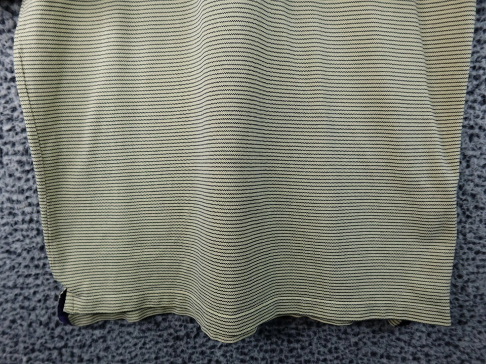 Camisa polo vintage Fila para hombre grande amarilla años 90 logotipo hechizado cuello años 90 Foto 4 de 4