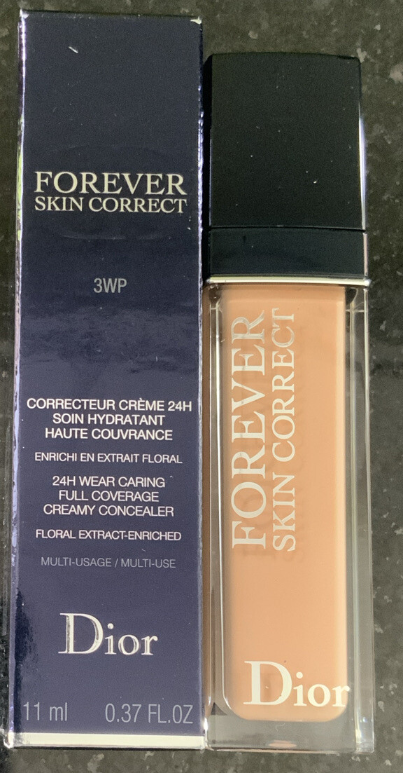 Dior Forever Skin Correct Concealer 3WP 24hr wear full coverage creamy concealer