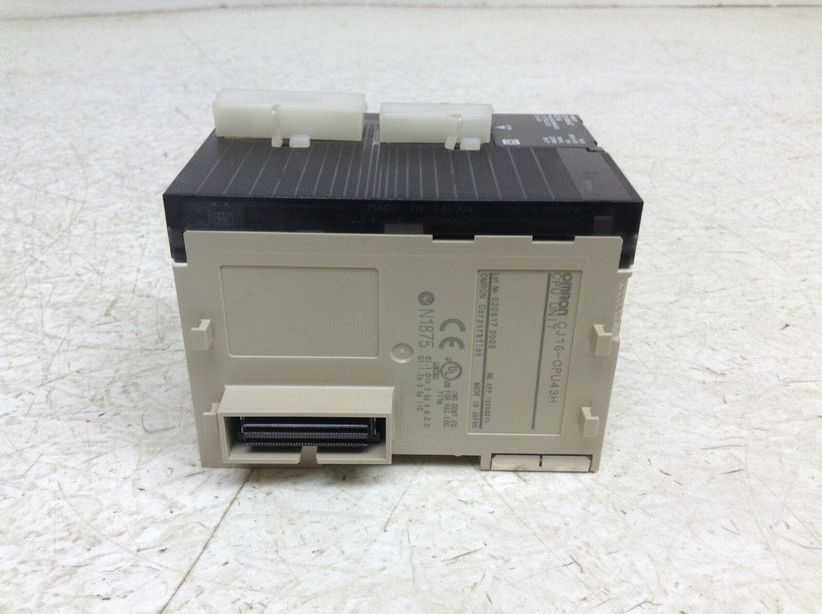 Omron CJ1G-CPU43H Sysmac Programmable Controller CJ1GCPU43H | eBay