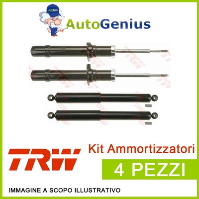 POSTERIORI FIAT MULTIPLA BIPOWER JGM602T KIT 4 AMMORTIZZATORI ANTERIORI