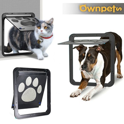 locking dog door collar