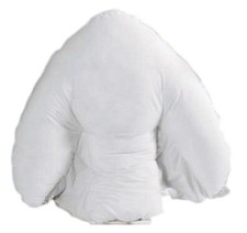 White Batwing Pillowcase for Orthopaedic Batwing Pillows - Perfect Fit