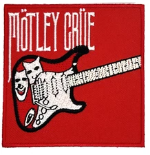 Motley Crue Heavy Rock Music Applique Embroidered Iron on Patch