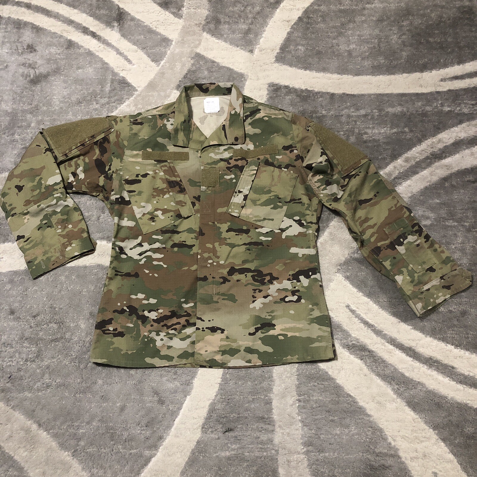 US Military Men's Medium Long Multicam Camo Combat BDU Army Jacket OCP Coat