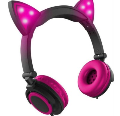 Hype Light-Up Katzenohr Kopfhörer Headset kabelgebunden - Ex-Display