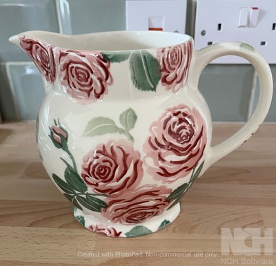 Blumenkrug: Emma Bridgewater Pink Roses 3 Pint Krug Auslaufmodell, 2020