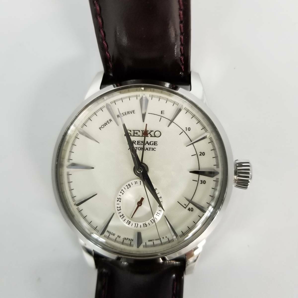 Seiko Presage Silver Men's Watch - SARY091 for sale online | eBay