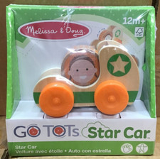 Melissa  Doug Go Tots Star Wooden Car E22