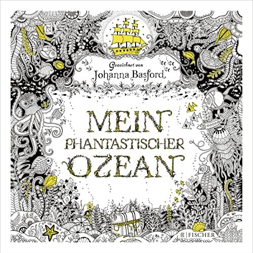 Johanna Basford Mein phantastischer Ozean (Tascabile)