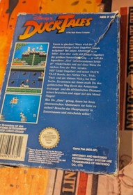 Disney&acute;s Duck Tales (1989) Nintendo NES (Modul, Manual, Box) working CIB