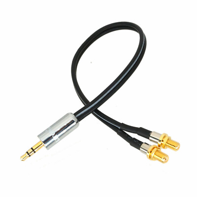 3.5mm Plug to Dual Microdot Jack L+R Channel 1' for DPA Stereo MIC ...