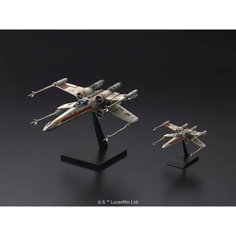 BANDAI STAR WARS ROGUE ONE 1/72 Red Squadron X-Wing Starfighter Special Set - Image 2 of 4