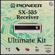 Pioneer SX-535 Receiver Ultimate Upgrade Kit Genuine Parts Restoration