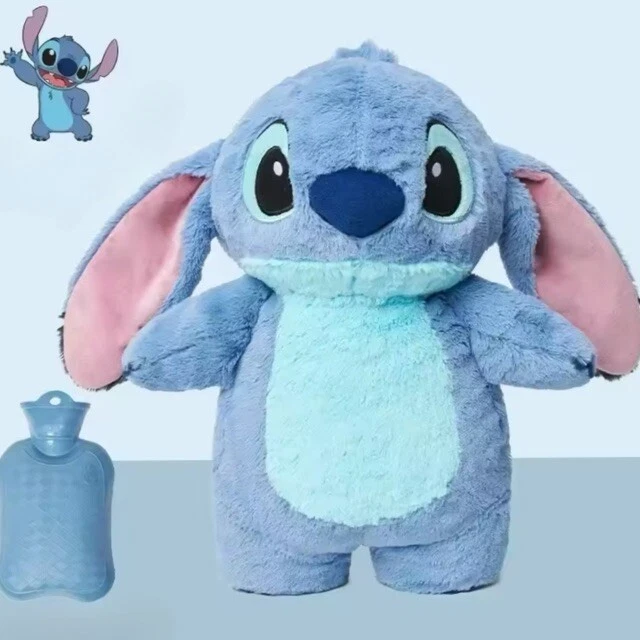 Peluche Disney Stitch Anime Stitch con botella de agua caliente bolsa terapia almohadilla térmica regalo Foto 2 de 4