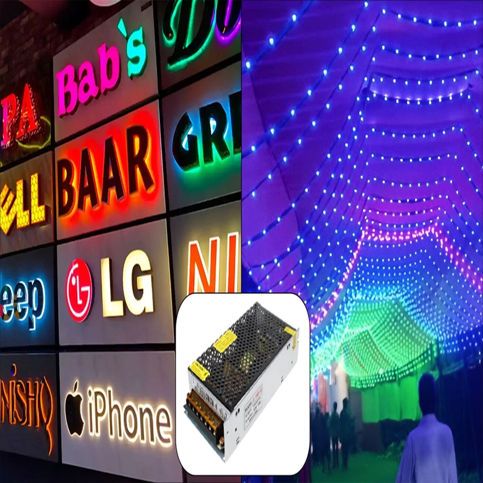 Trafo 230v auf 24v Netzteil 2A-20A Treiber Netzgerät Transformator LED Streifen - Bild 4 von 4