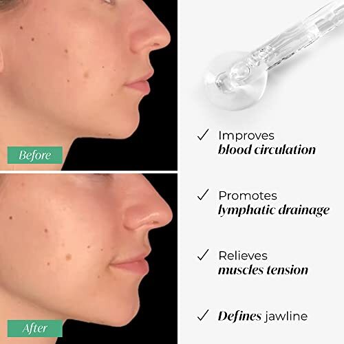 PLANTIFIQUE Gua Sha Facial Tools Massage Tool Jawline Sculptor